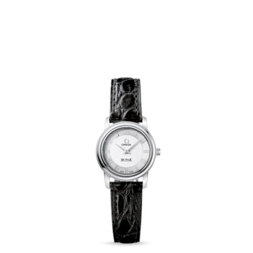 Omega De Ville Prestige Quartz 22 Stainless Steel / Silver / Strap